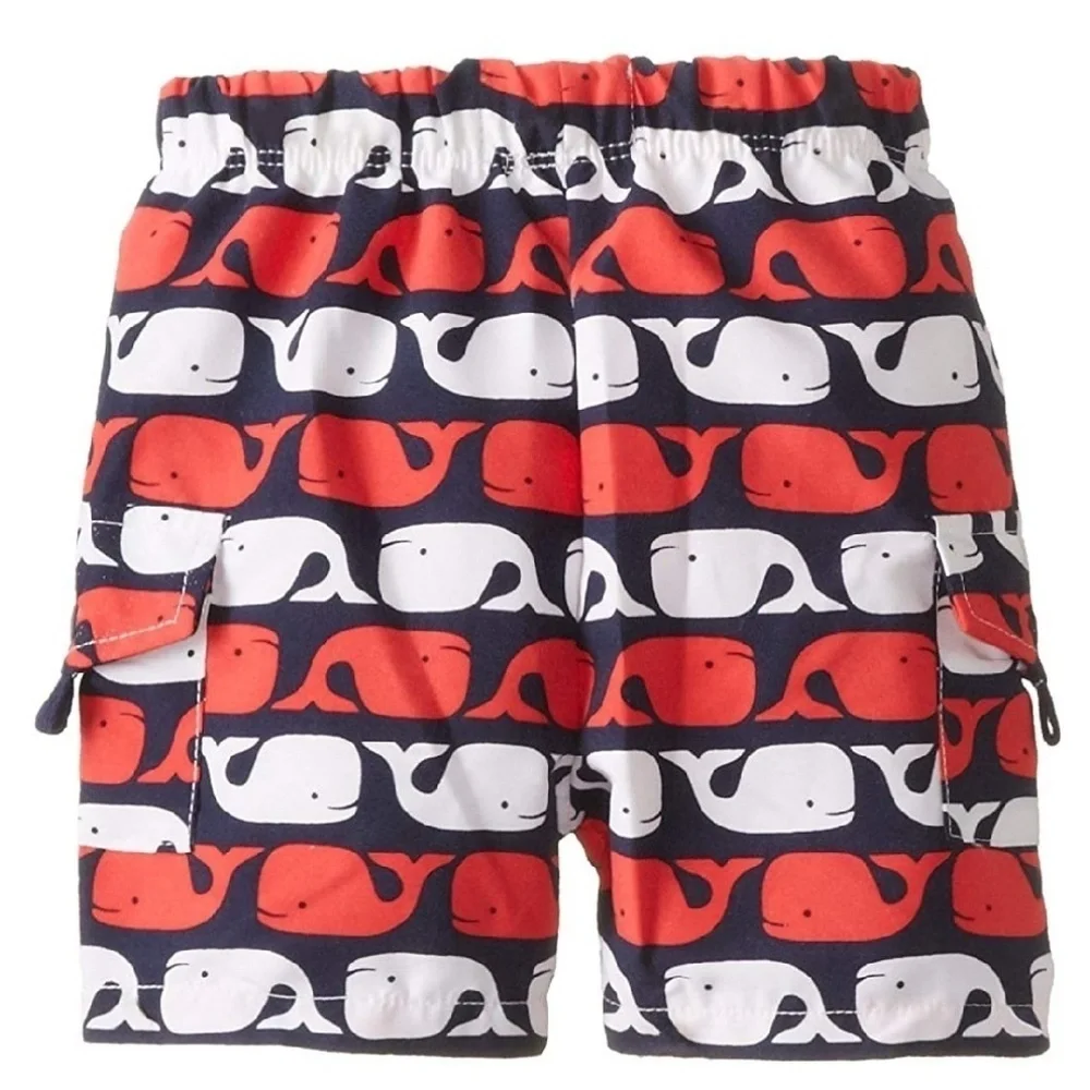 Mud Pie Baby Boys' Whale swim Trunks Baithing Suit